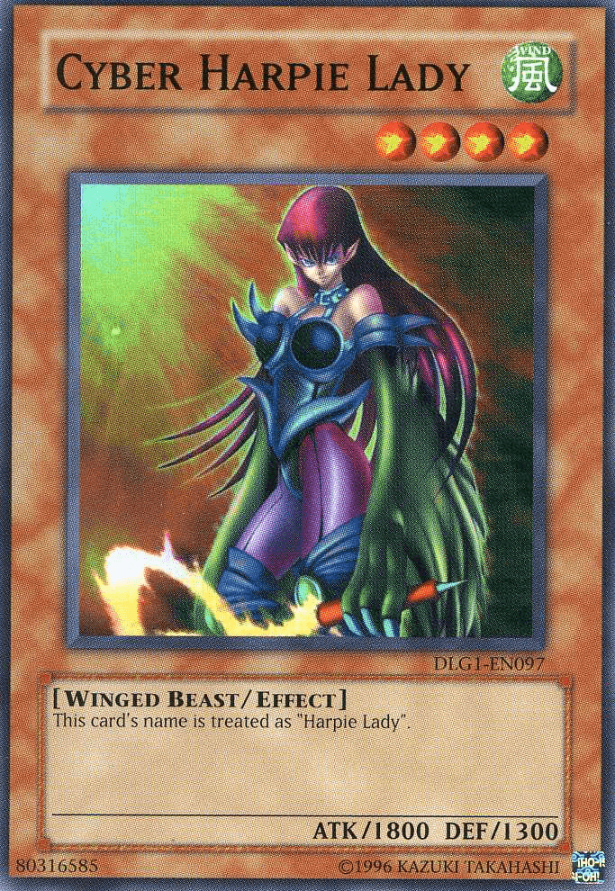 Cyber Harpie Lady [DLG1-EN097] Super Rare (ONLINE ORDER ONLY)
