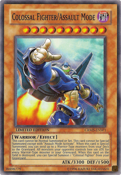 Colossal Fighter/Assault Mode [CRMS-ENSP1] Super Rare (ONLINE ORDER ONLY)
