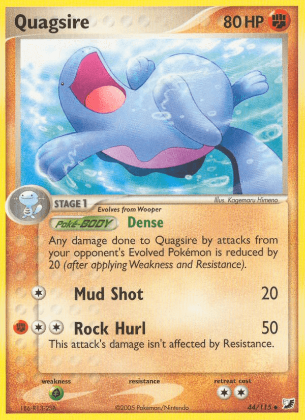 Quagsire (44/115) [EX: Unseen Forces] (Online Only)