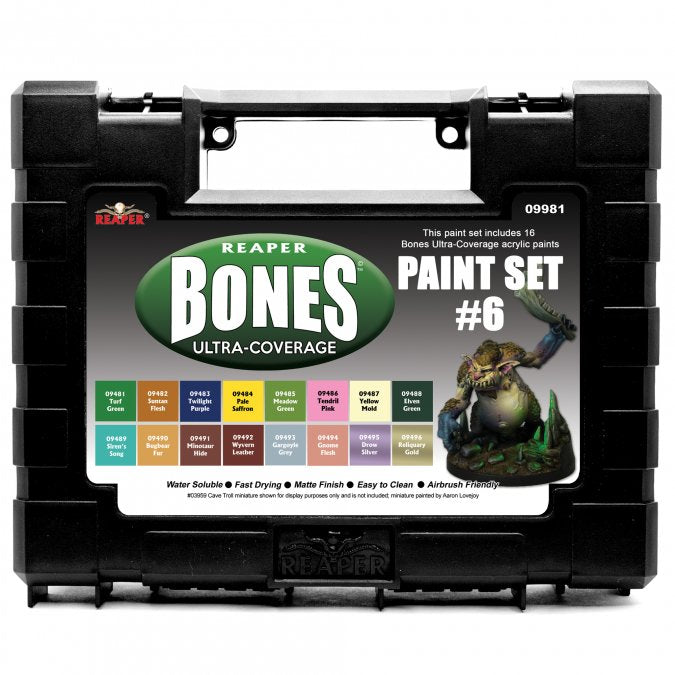 Master Series Paint Bones Ultra-Coverage Paint Set #6 (ONLINE ORDER ONLY)