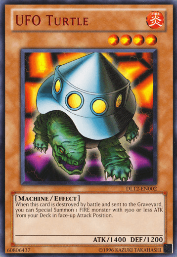 UFO Turtle (Red) [DL12-EN002] Rare (ONLINE ORDER ONLY)