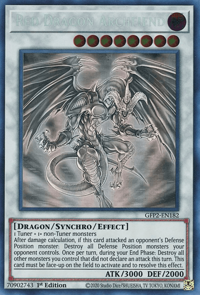 Red Dragon Archfiend [GFP2-EN182] Ghost Rare (ONLINE ORDER ONLY)