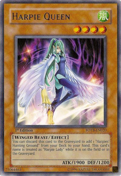 Harpie Queen [FOTB-EN020] Rare (ONLINE ORDER ONLY)