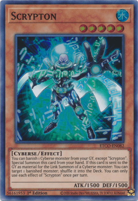 Scrypton [ETCO-EN082] Super Rare (ONLINE ORDER ONLY)