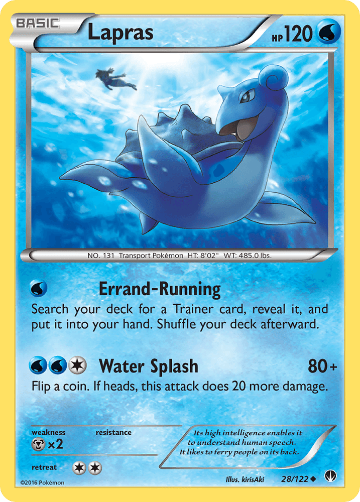 Lapras (28/122) [XY: BREAKpoint] (Online Only)