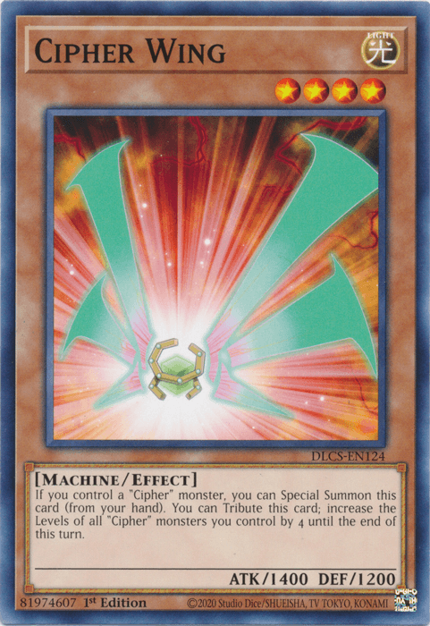 Cipher Wing [DLCS-EN124] Common (ONLINE ORDER ONLY)