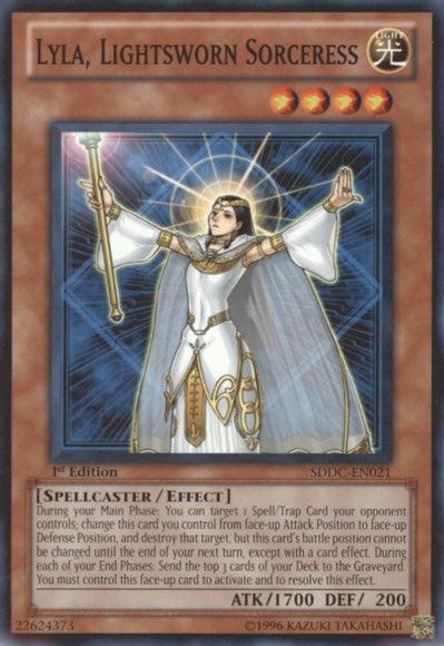 Lyla, Lightsworn Sorceress [SDDC-EN021] Common (ONLINE ORDER ONLY)