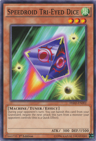 Speedroid Tri-Eyed Dice [HSRD-EN002] Common (ONLINE ORDER ONLY)
