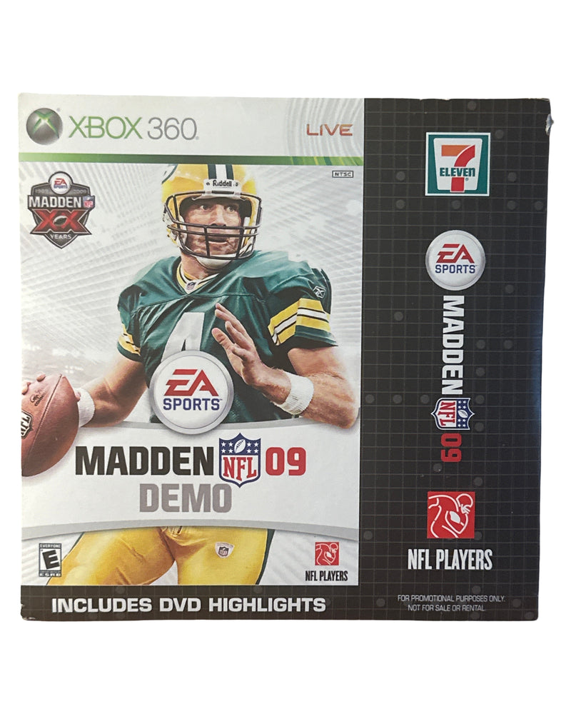 Madden 09 Demo Disc - Xbox 360 (Online Order Only)