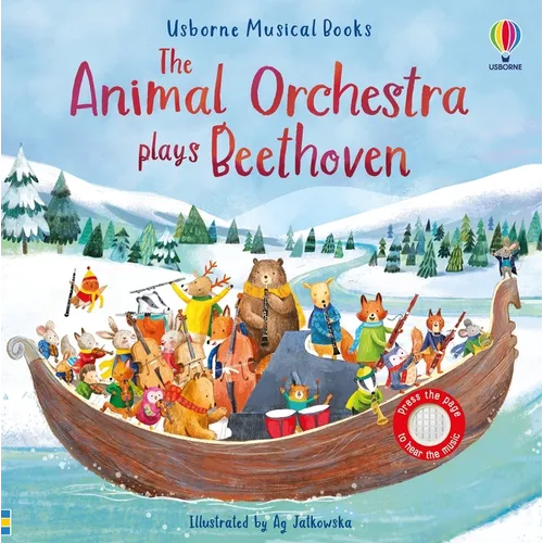 Animal Orchestra Plays Beethoven - Board Book (ONLINE ORDER ONLY)