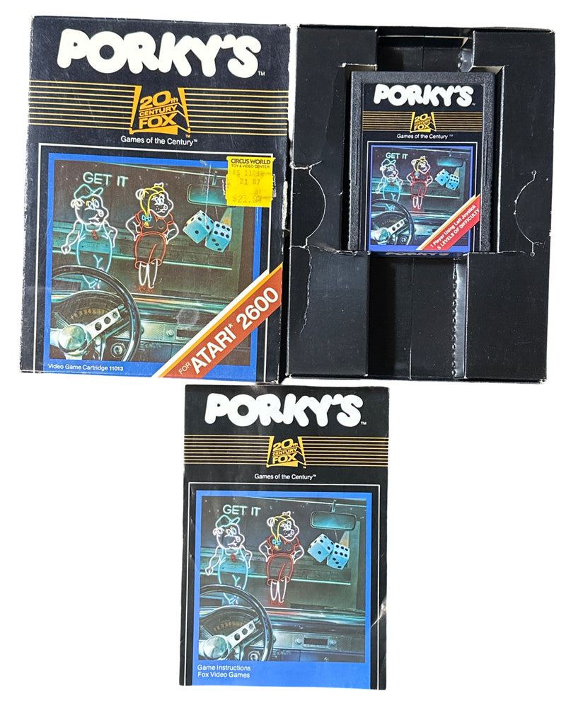 Porky's - Atari 2600 (ONLINE ORDER ONLY)