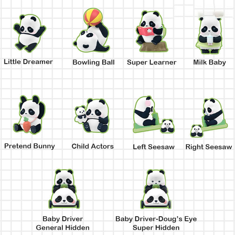 Panda Roll Kindergarten Series Blind Box (1 Blind Box) (ONLINE ORDER ONLY)
