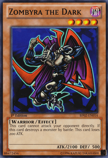Zombyra the Dark [BP02-EN014] Common (ONLINE ORDER ONLY)