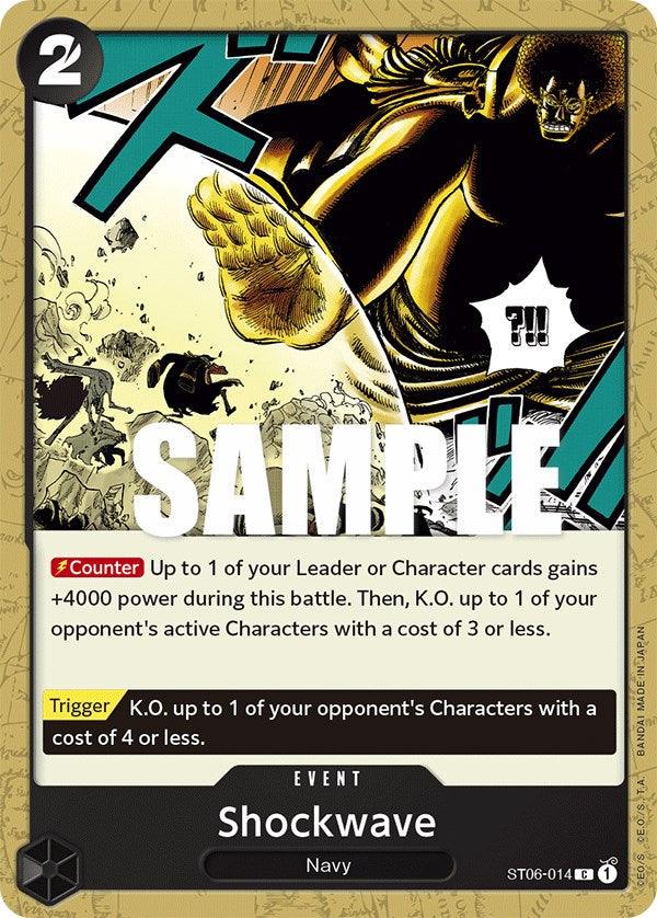 Shockwave [Starter Deck: Absolute Justice] (ONLINE ORDER ONLY)