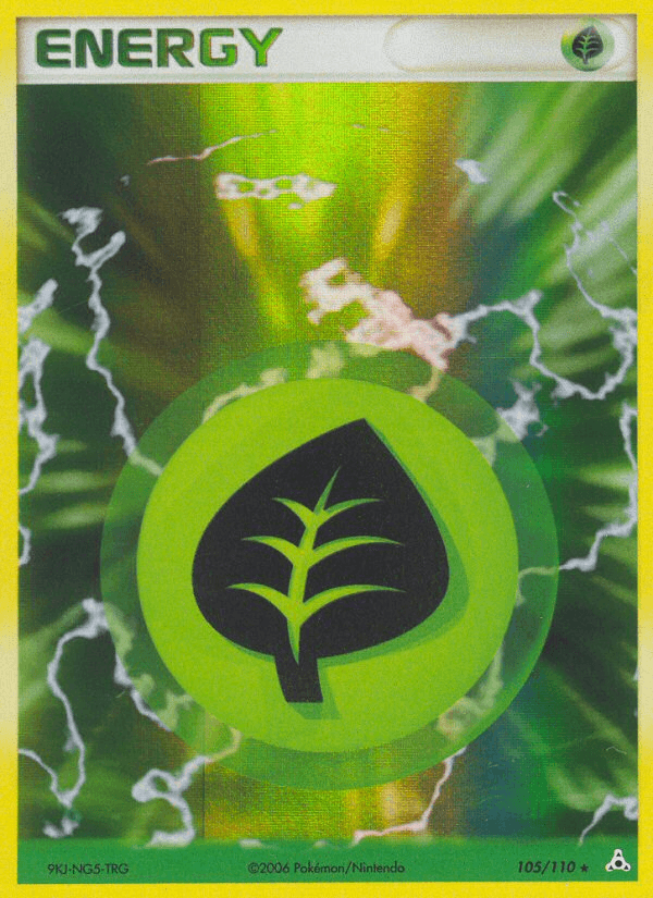 Grass Energy (105/110) [EX: Holon Phantoms] (Online Only)