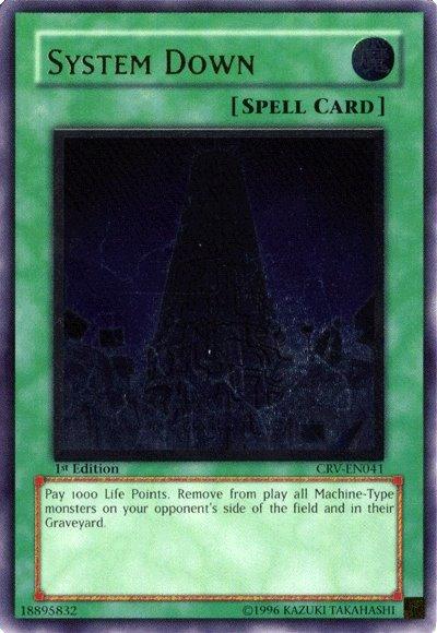 System Down [CRV-EN041] Ultimate Rare (ONLINE ORDER ONLY)
