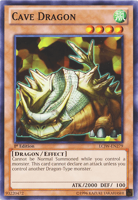 Cave Dragon [LCJW-EN279] Common (ONLINE ORDER ONLY)