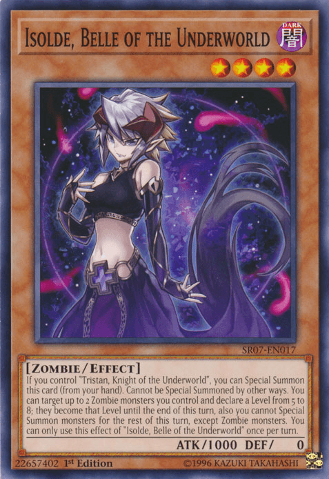 Isolde, Belle of the Underworld [SR07-EN017] Common (ONLINE ORDER ONLY)