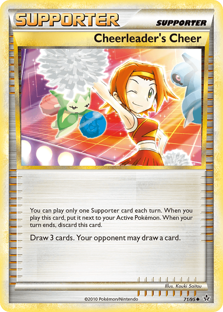 Cheerleader's Cheer (71/95) [HeartGold & SoulSilver: Unleashed] (Online Only)