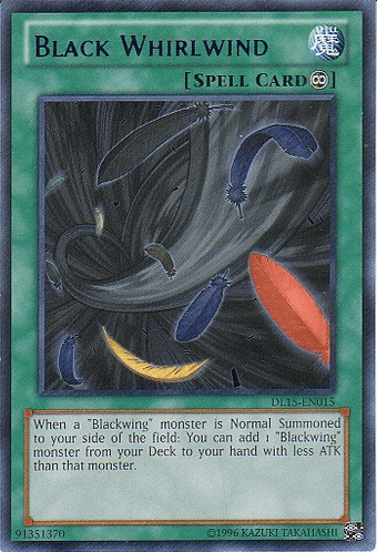 Black Whirlwind (Purple) [DL15-EN015] Rare (ONLINE ORDER ONLY)