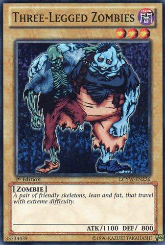 Three-Legged Zombies [LCYW-EN226] Super Rare (ONLINE ORDER ONLY)