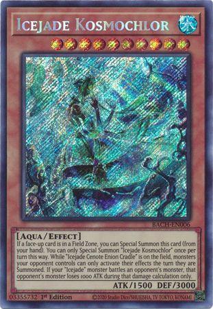Icejade Kosmochlor [BACH-EN006] Secret Rare (ONLINE ORDER ONLY)