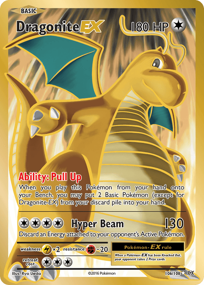 Dragonite EX (106/108) [XY: Evolutions] (Online Only)