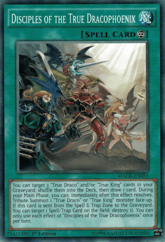 Disciples of the True Dracophoenix [MACR-EN055] Common (ONLINE ORDER ONLY)