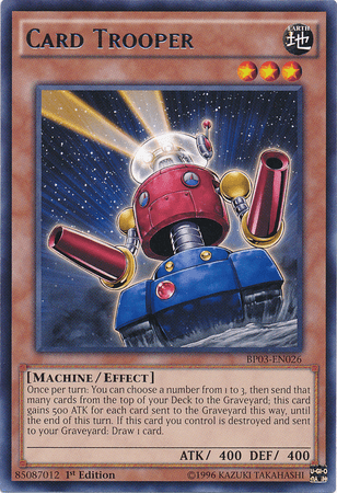 Card Trooper [BP03-EN026] Rare (ONLINE ORDER ONLY)