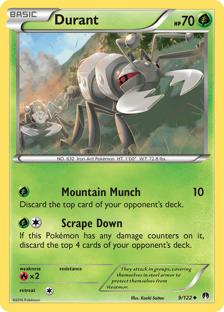 Durant (9/122) [XY: BREAKpoint] (Online Only)