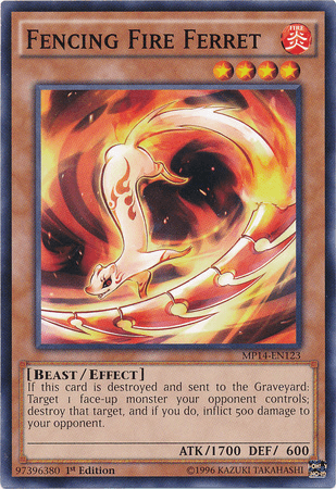 Fencing Fire Ferret [MP14-EN123] Common (ONLINE ORDER ONLY)