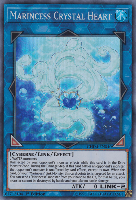 Marincess Crystal Heart [CHIM-EN040] Super Rare (ONLINE ORDER ONLY)