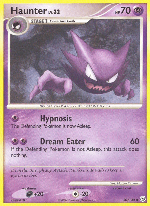 Haunter (50/130) [Diamond & Pearl: Base Set] (Online Only)