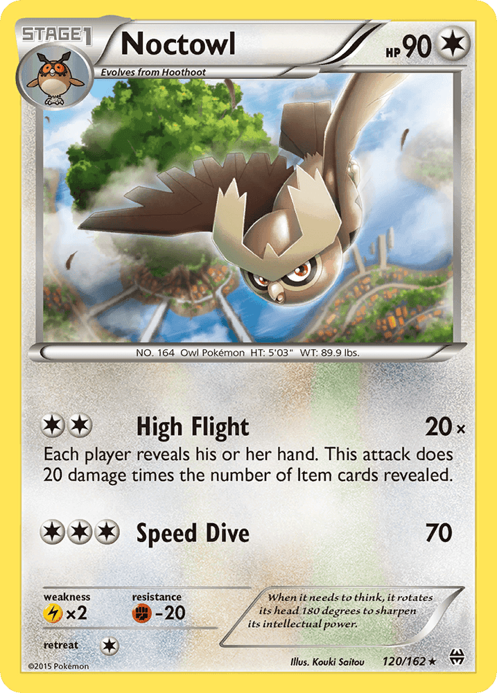 Noctowl (120/162) [XY: BREAKthrough] (Online Only)