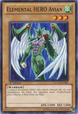 Elemental HERO Avian [LCGX-EN001] Common (ONLINE ORDER ONLY)