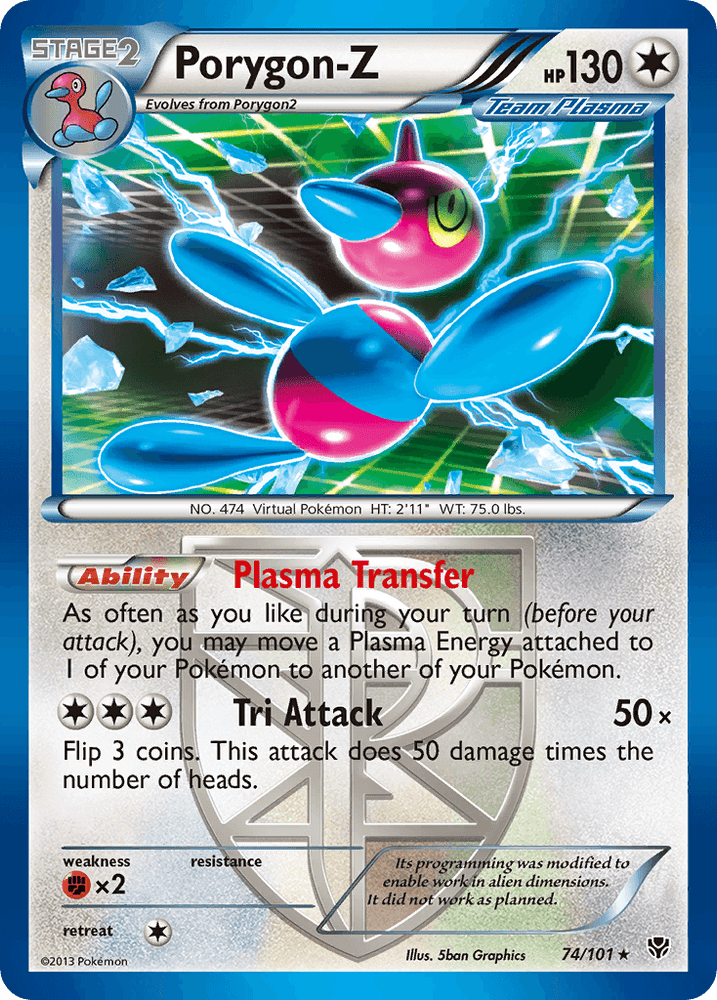 Porygon-Z (74/101) [Black & White: Plasma Blast] (Online Only)