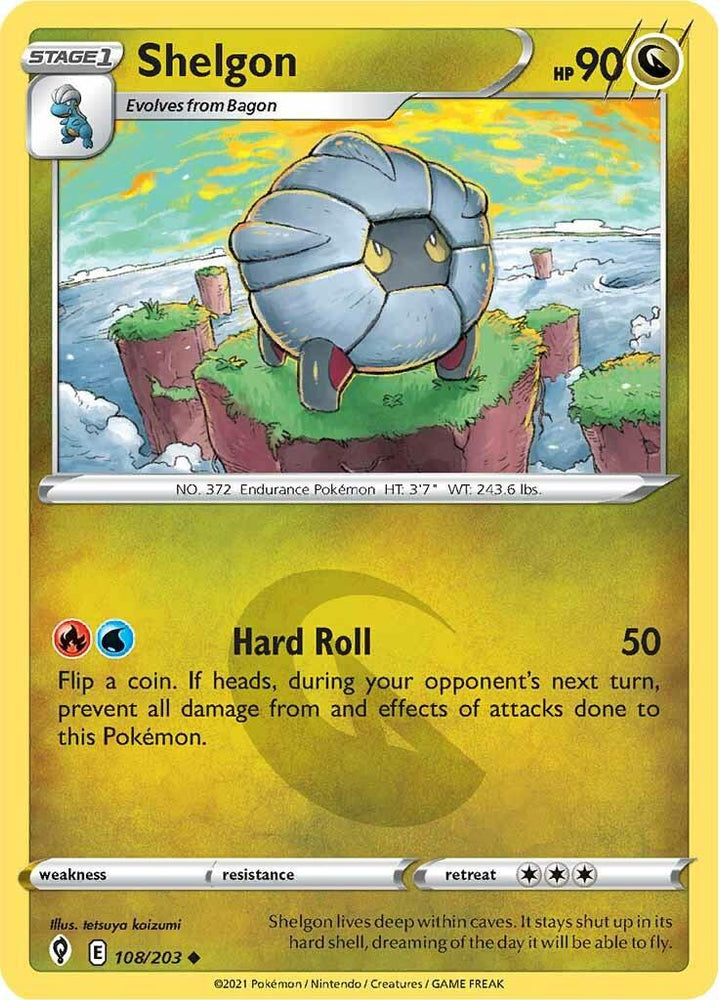 Shelgon (108/203) [Sword & Shield: Evolving Skies] (Online Only)