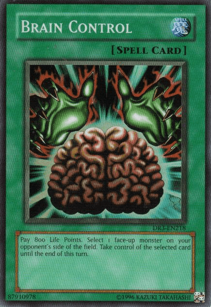 Brain Control [DR3-EN218] Super Rare (ONLINE ORDER ONLY)