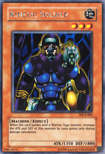 Kinetic Soldier [WC4-002] Secret Rare (ONLINE ORDER ONLY)
