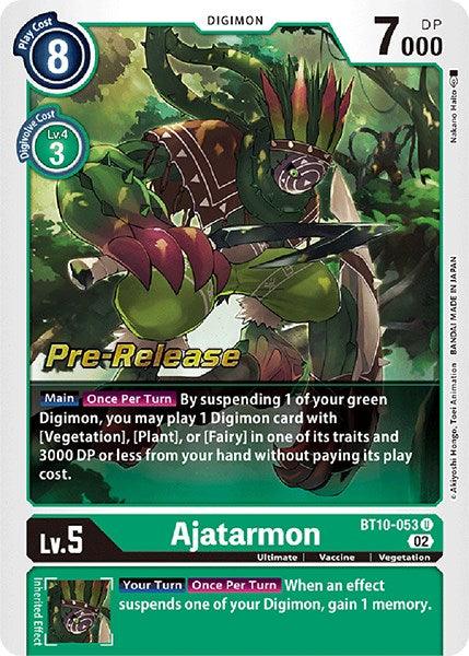 Ajatarmon [BT10-053] [Xros Encounter Pre-Release Cards] (ONLINE ORDER ONLY)