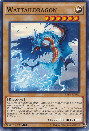 Wattaildragon [YS14-EN001] Common (ONLINE ORDER ONLY)