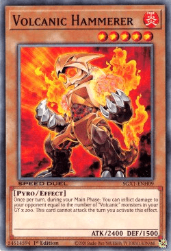 Volcanic Hammerer [SGX1-ENH09] Common (ONLINE ORDER ONLY)