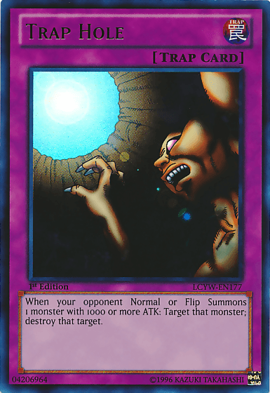 Trap Hole [LCYW-EN177] Ultra Rare (ONLINE ORDER ONLY)
