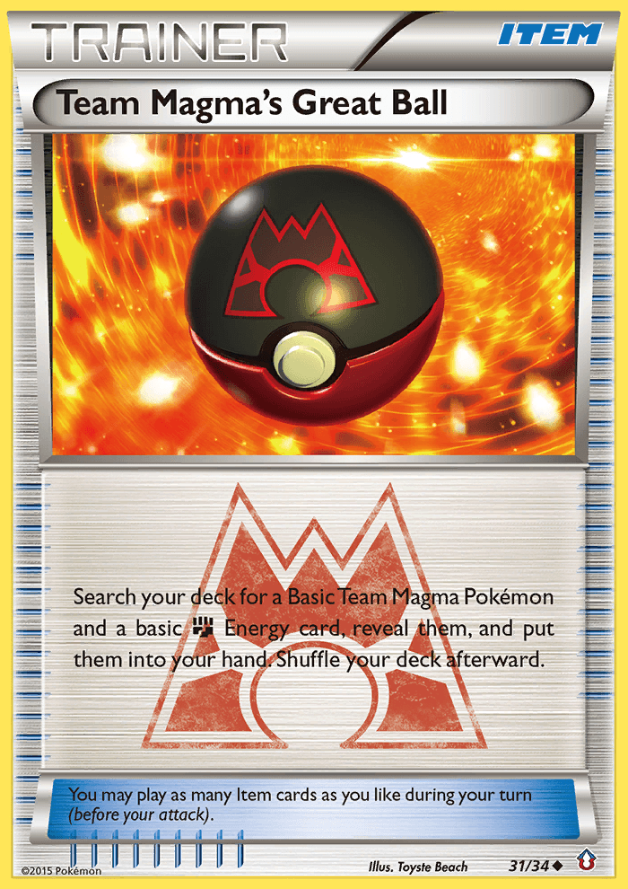 Team Magma's Great Ball (31/34) [XY: Double Crisis] (Online Only)