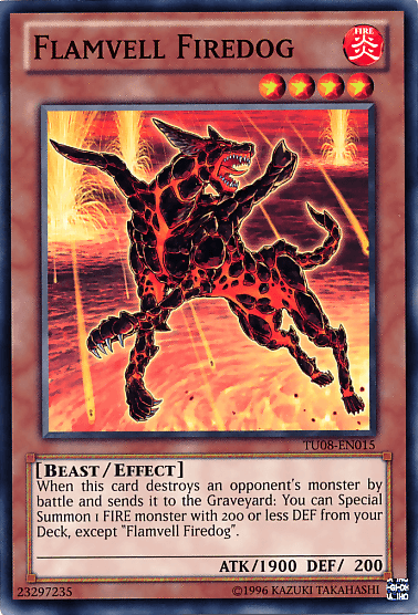 Flamvell Firedog [TU08-EN015] Common (ONLINE ORDER ONLY)