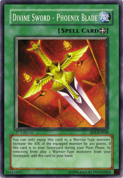 Divine Sword - Phoenix Blade [SD5-EN018] Common (ONLINE ORDER ONLY)