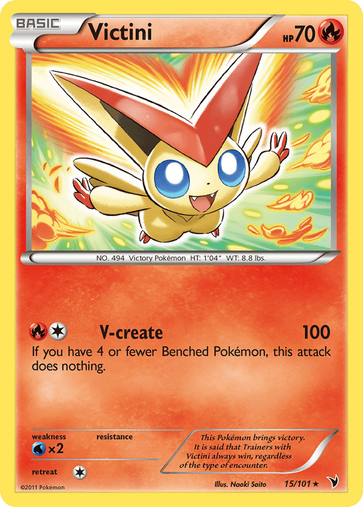 Victini (15/101) [Black & White: Noble Victories] (Online Only)