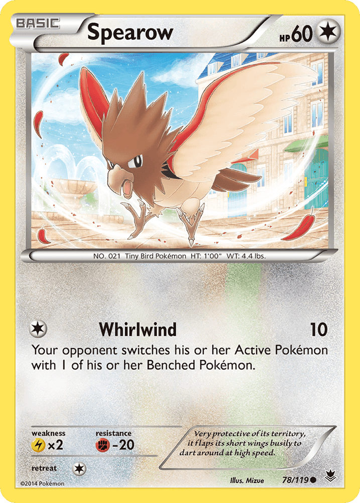Spearow (78/119) [XY: Phantom Forces] (Online Only)