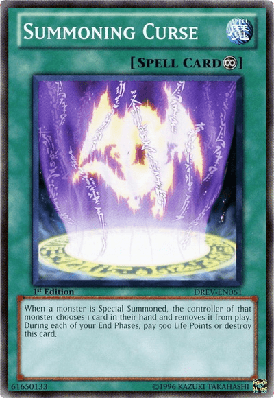 Summoning Curse [DREV-EN061] Common (ONLINE ORDER ONLY)