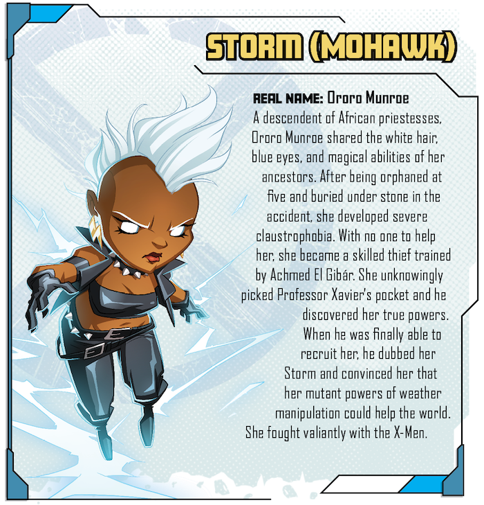 Marvel United: X-Men Storm (Mohawk) - Kickstarter Exclusive (ONLINE ORDER ONLY)
